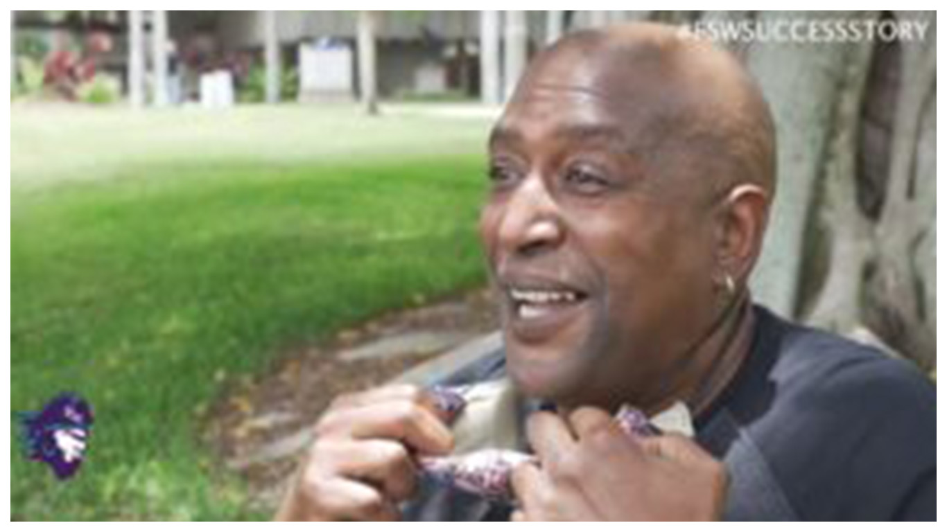 Watch the success story video featuring FSW student Tyrone Humbles.